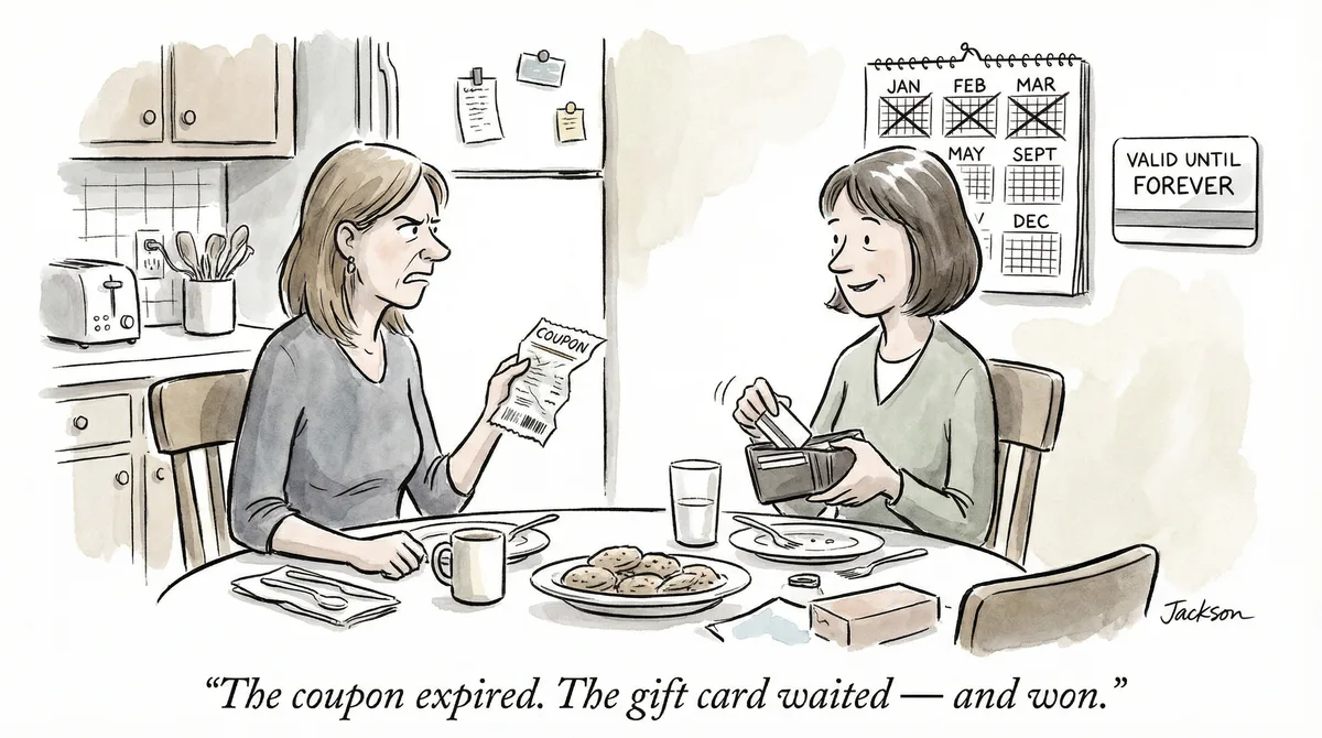 Gift Card vs Discount