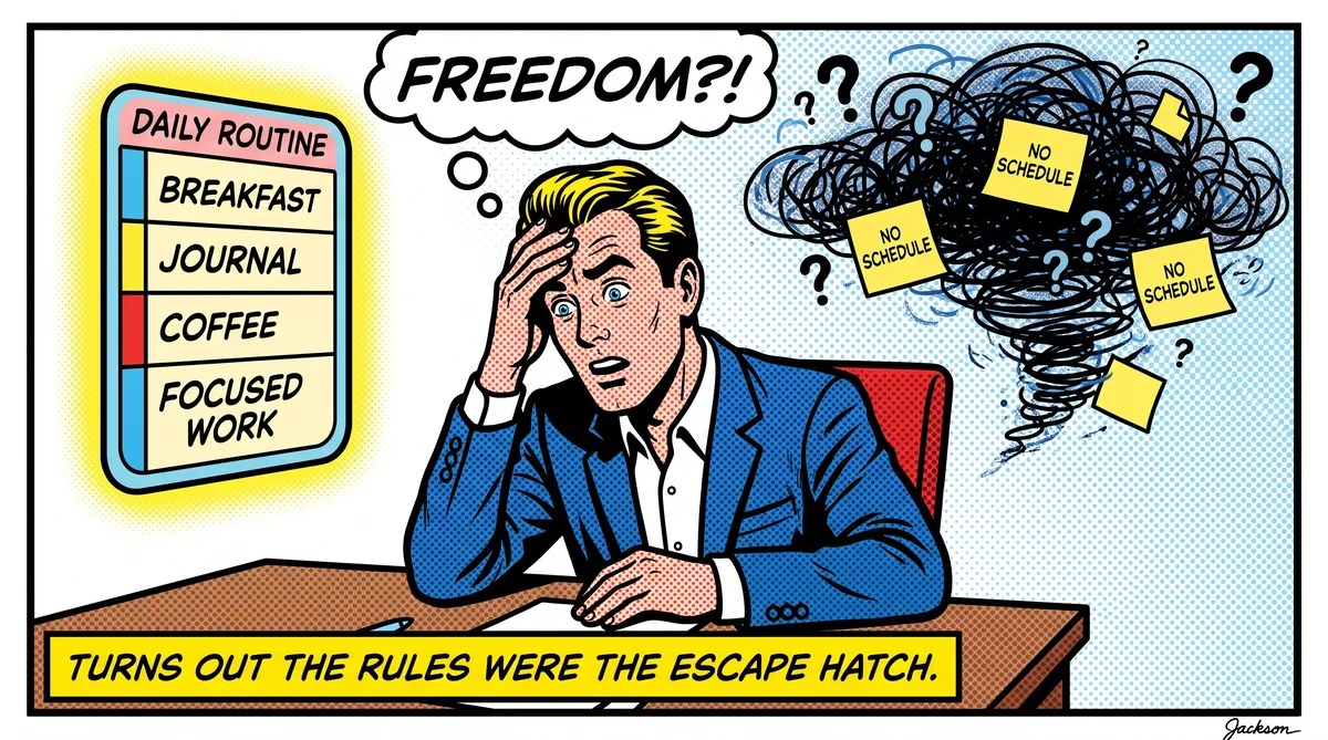More structure. More Freedom.