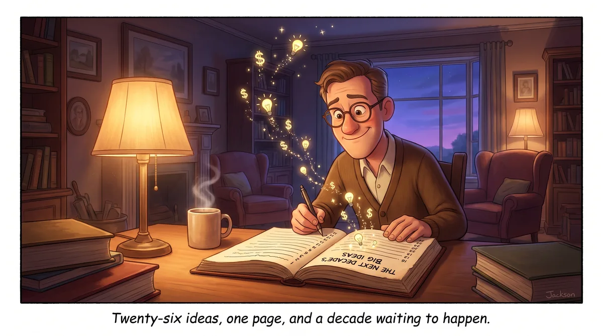 One page. Six months of innovation.