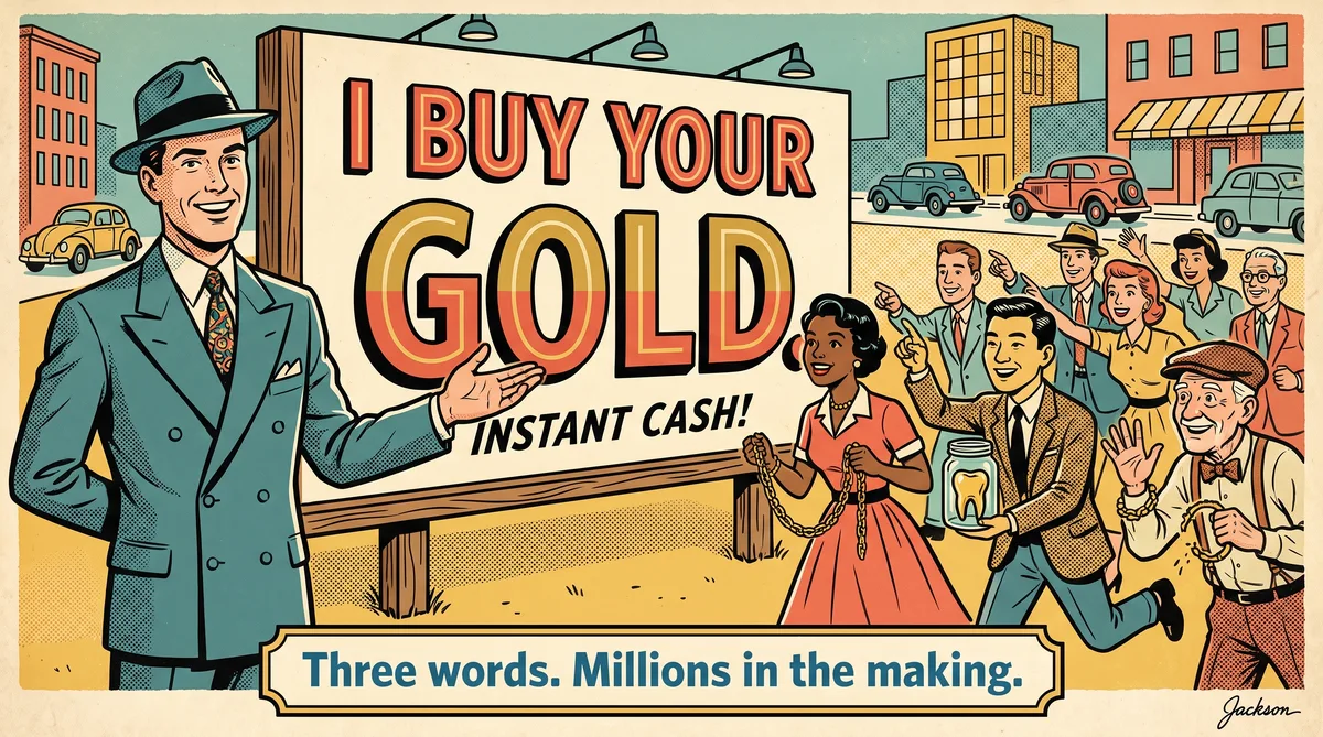 I buy your gold
