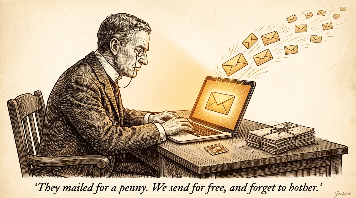 If I could mail letters for a penny