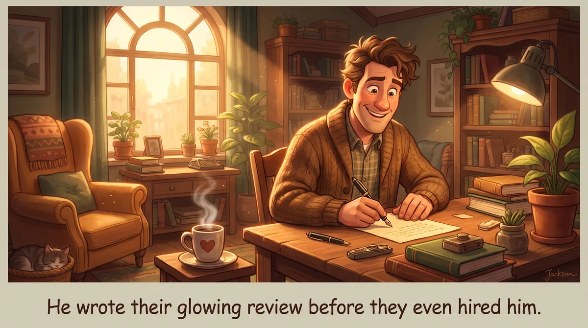 Write the review first