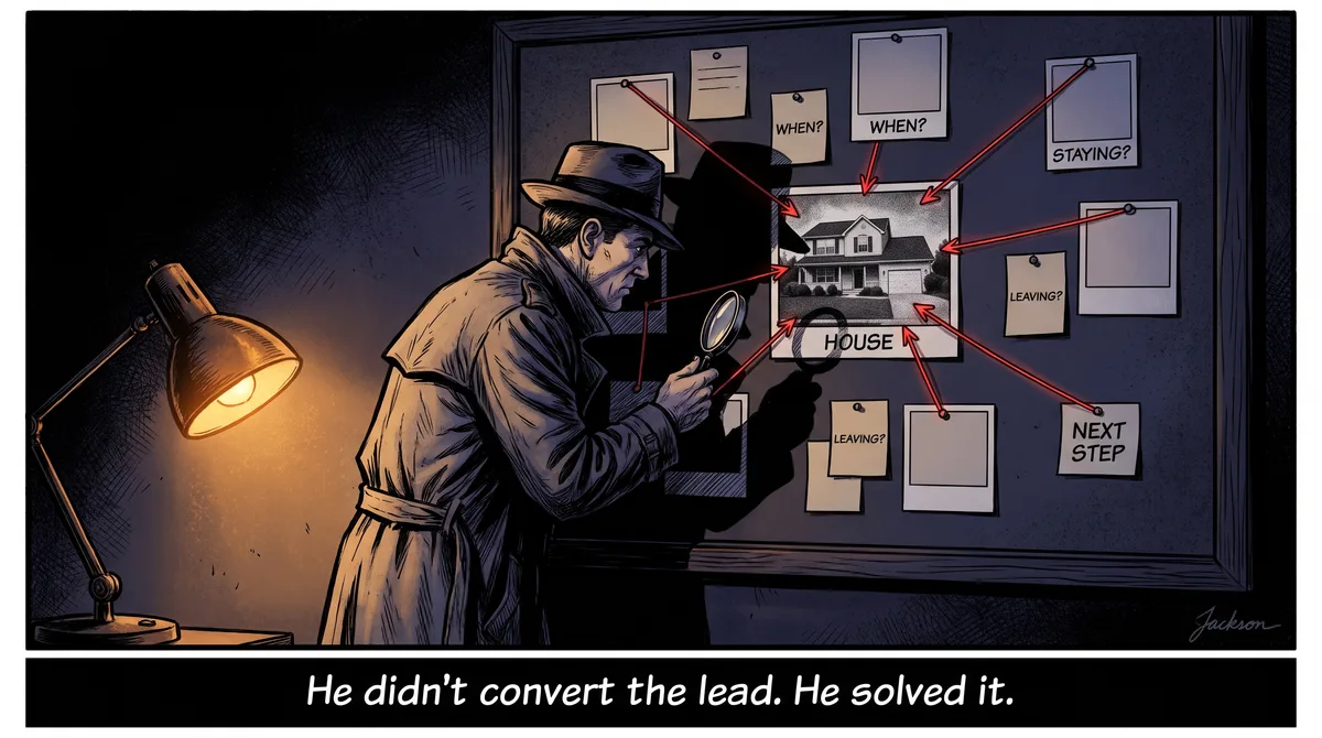 Lead conversion detective work